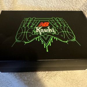 New balance Kawhi goosebumps basketball shoes.